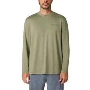Hang Ten UV Protection Men's Large Long Sleeve Shirt Green